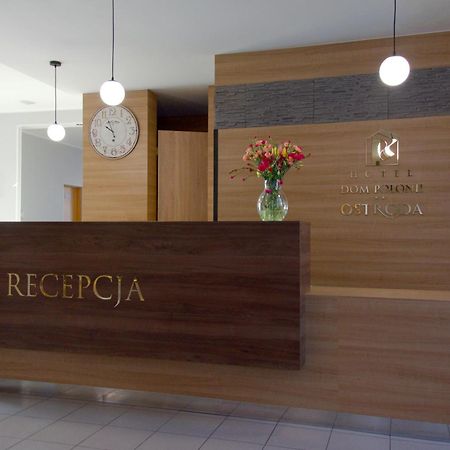 Hotel Dom Polonii Острода Екстериор снимка
