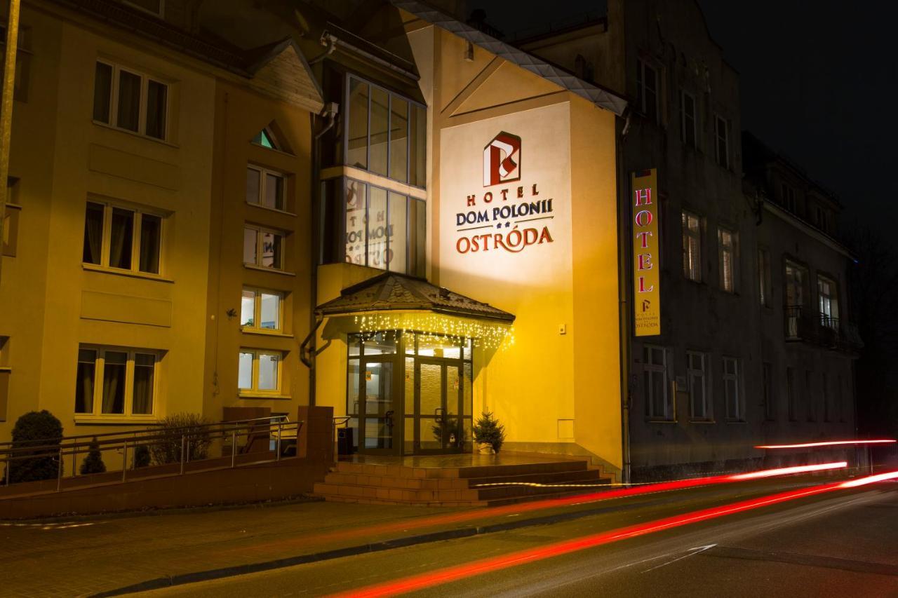 Hotel Dom Polonii Острода Екстериор снимка
